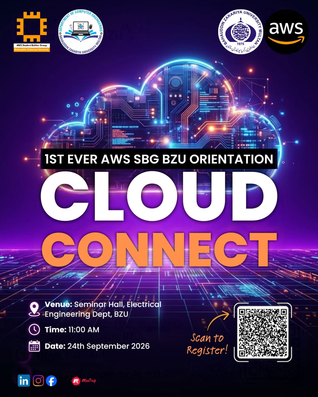 AWS CLOUD CONNECT | CPED BZU MULTAN